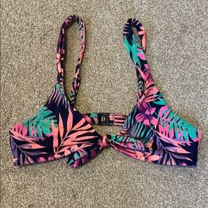 Black Bough Bikini top